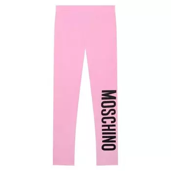 Хлопковые легинсы Moschino