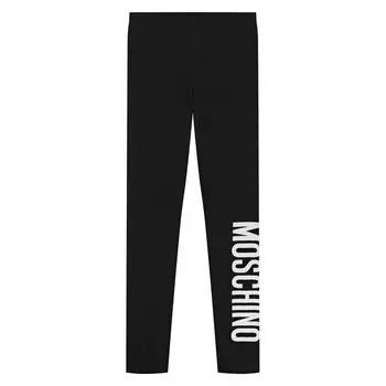 Хлопковые легинсы Moschino