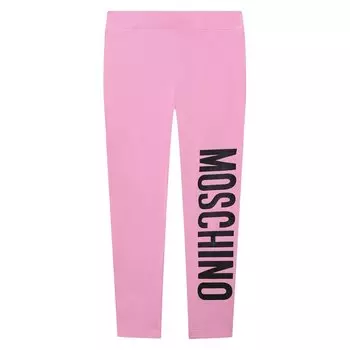 Хлопковые легинсы Moschino