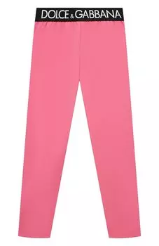 Хлопковые легинсы Dolce & Gabbana