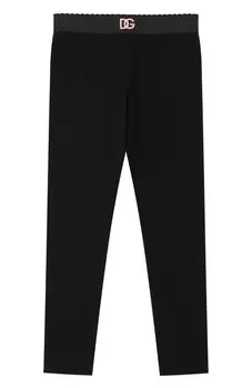 Хлопковые легинсы Dolce & Gabbana