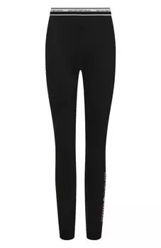 Хлопковые легинсы Emporio Armani