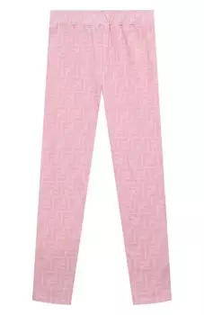 Хлопковые легинсы Fendi