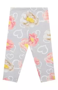 Хлопковые легинсы Monnalisa