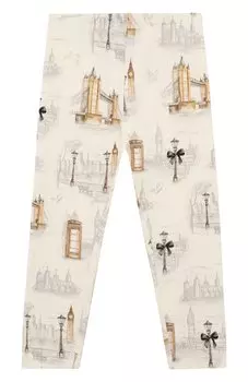 Хлопковые легинсы Monnalisa