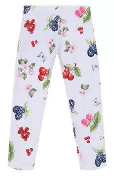 Хлопковые легинсы Monnalisa