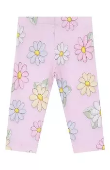 Хлопковые легинсы Monnalisa