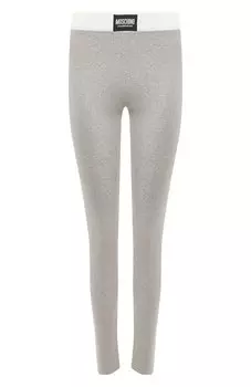 Хлопковые леггинсы Moschino