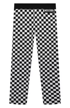 Хлопковые легинсы Moschino