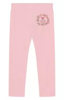 Хлопковые легинсы Moschino