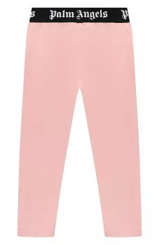 Хлопковые легинсы Palm Angels