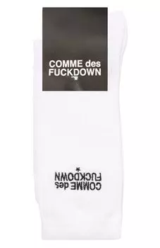 Хлопковые носки Comme des Fuckdown