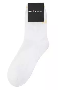 Хлопковые носки Kiton