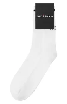 Хлопковые носки Kiton