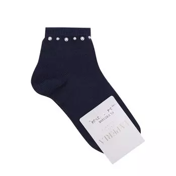 Хлопковые носки с бусинами La Perla