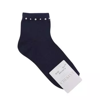 Хлопковые носки с бусинами La Perla