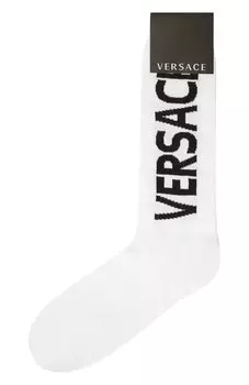 Хлопковые носки Versace
