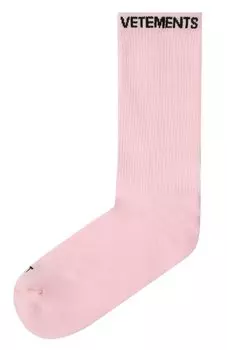 Хлопковые носки VETEMENTS