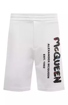Хлопковые шорты Alexander McQueen