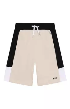 Хлопковые шорты BOSS