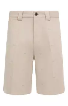 Хлопковые шорты BOSS Orange