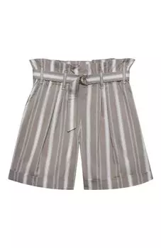 Хлопковые шорты Brunello Cucinelli