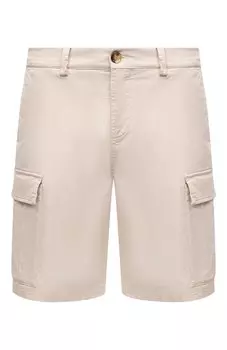 Хлопковые шорты Brunello Cucinelli