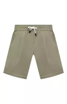 Хлопковые шорты Brunello Cucinelli