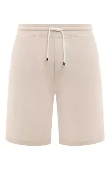 Хлопковые шорты Brunello Cucinelli