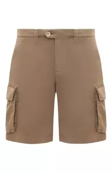 Хлопковые шорты Brunello Cucinelli