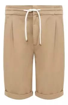 Хлопковые шорты Brunello Cucinelli