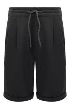 Хлопковые шорты Brunello Cucinelli