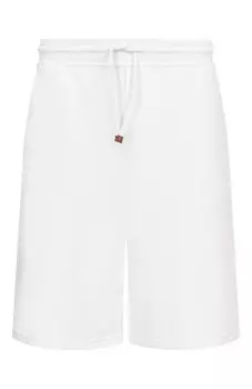 Хлопковые шорты Brunello Cucinelli