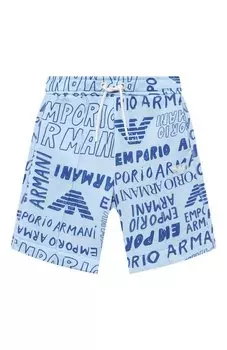 Хлопковые шорты Emporio Armani