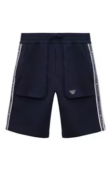 Хлопковые шорты Emporio Armani