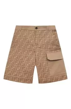 Хлопковые шорты Fendi