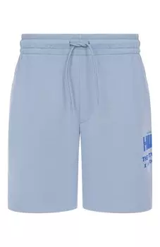 Хлопковые шорты HUGO Blue