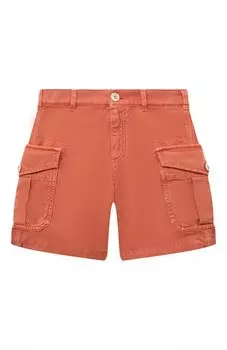 Хлопковые шорты-карго Brunello Cucinelli