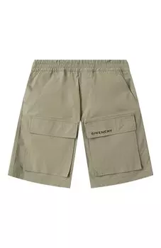 Хлопковые шорты-карго Givenchy
