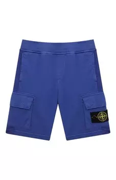 Хлопковые шорты-карго Stone Island
