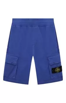 Хлопковые шорты-карго Stone Island