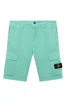 Хлопковые шорты-карго Stone Island