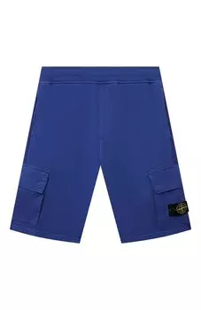 Хлопковые шорты-карго Stone Island