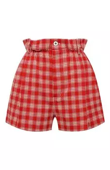 Хлопковые шорты Miu Miu