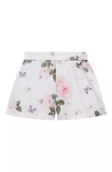 Хлопковые шорты Monnalisa