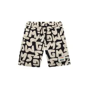 Хлопковые шорты MSGM kids