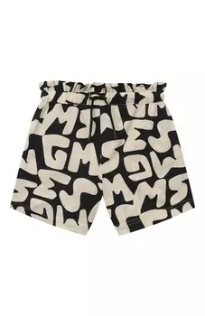 Хлопковые шорты MSGM kids