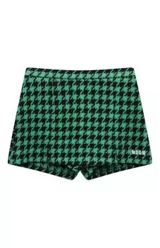 Хлопковые шорты MSGM kids
