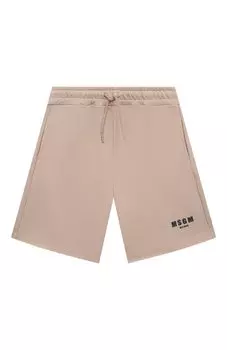 Хлопковые шорты MSGM kids