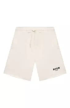 Хлопковые шорты MSGM kids